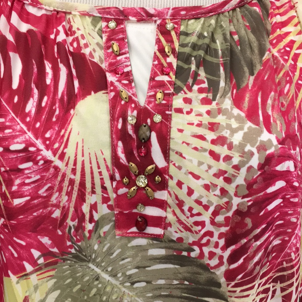 🌷❌SOLD❌NWT 2X Leaf Tunic/Top - Picture 2 of 6